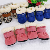 4pcs Pet Dog Shoes Waterproof