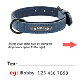 Custom Dog Collars Leather Personalized