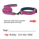 Custom Dog Collars Leather Personalized