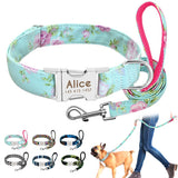 Dog Collar Custom Tag Collar Leash