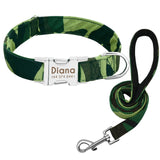 Dog Collar Custom Tag Collar Leash